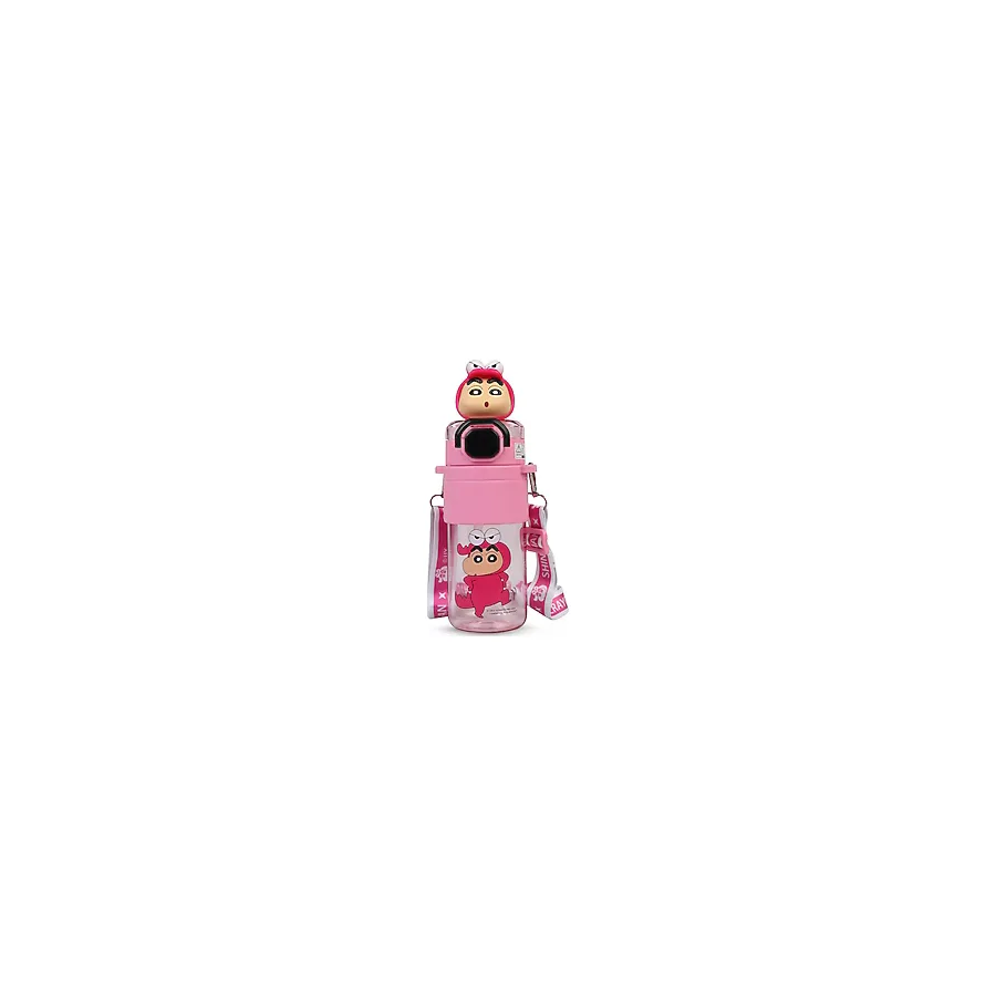 Vagonlife VGN10016 Pembe 500 ml Askılı Pipetli Matara