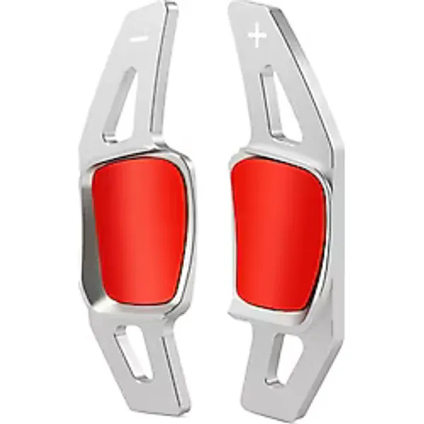 vagparts Golf Mk7 Gümüş F1 Vites Kulakçıkları - Golf 7 F1 Direksiyon Kulakcık Pedal