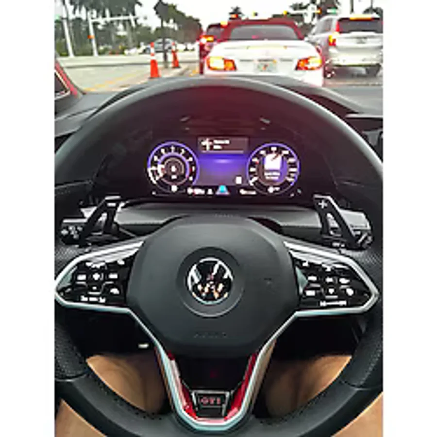 vagparts Passat B8 Siyah F1 Vites Kulakçıkları - Passat B8 F1 Direksiyon Kulakcık Pedal
