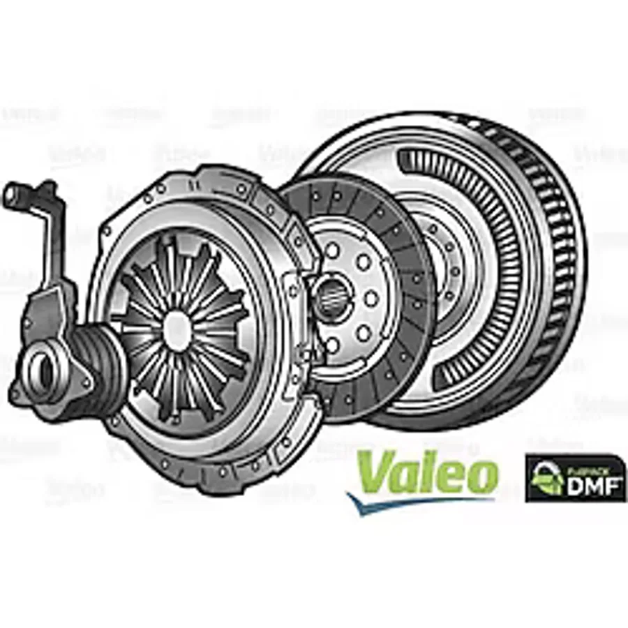 Valeo 837605 Debriyaj Seti - Bilyalı -Volant Oynar Göbek (Ford: Focus/C-Max 1.6 Tdcı 03-11)/ Volvo:
