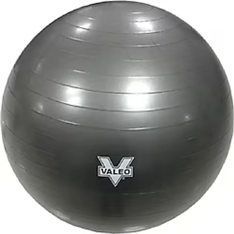Valeo Anti Burst 75 cm Gri Pilates Topu