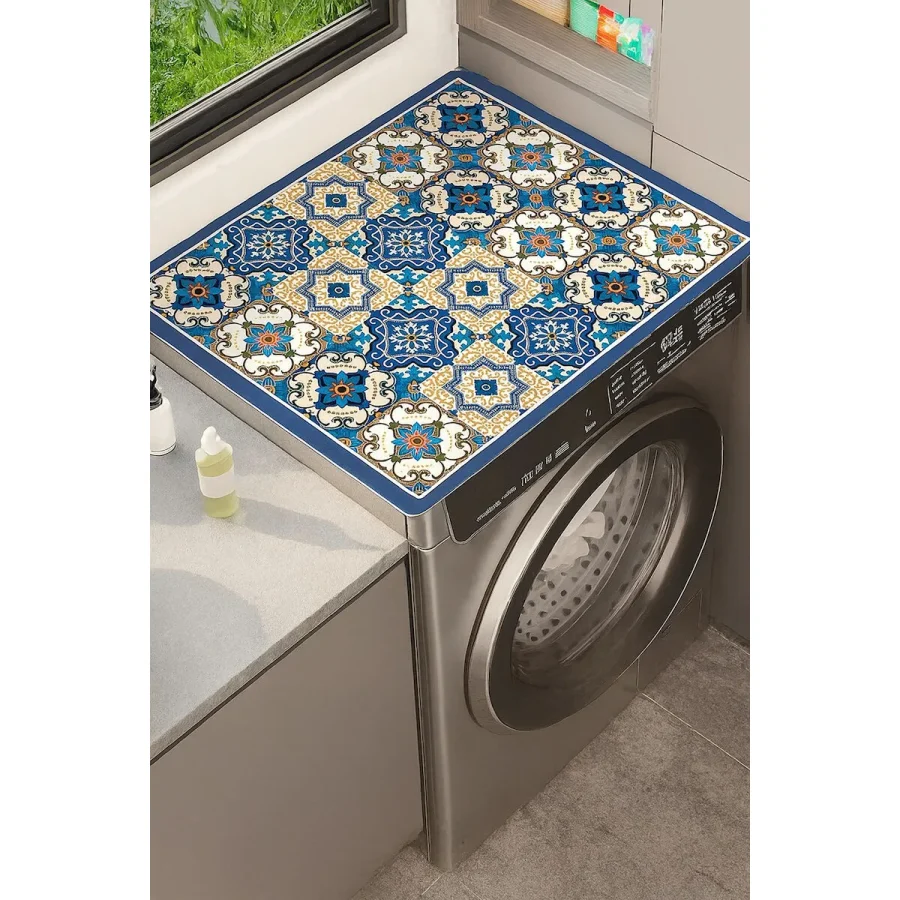Valerine Life Çamaşır Kurutma Makinesi Matı Örtüsü 60X60cm Kaymaz Sıvı Geçirmez Silinebilir 27251006