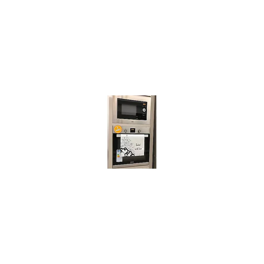 Valerine Life Sevgiyle Pişti Mutfak Kurulama Fırın Beyaz El Havlusu %100 Pamuklu 35x50cm 2 Adet