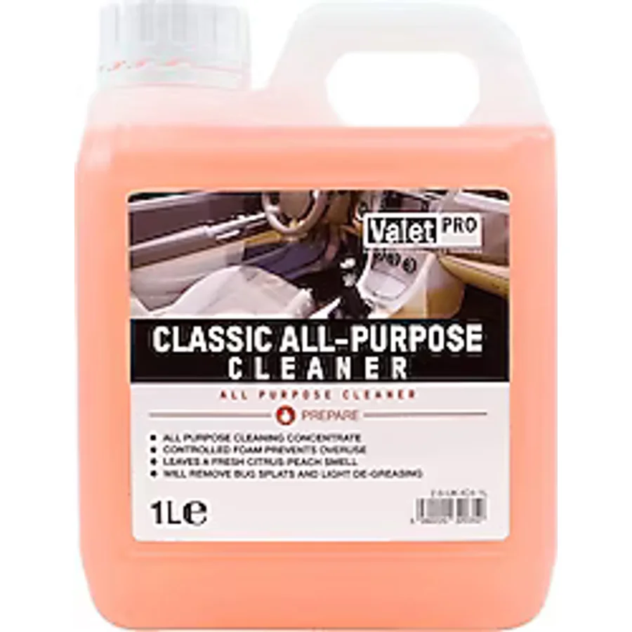 Valet PRO Classic All Purpose Cleaner 1 lt Araç İçi Temzileyici