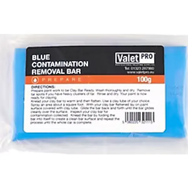 Valet Pro Clay Bar Oto Kil Boya Yüzey Temizleme Hamuru Mavi 100 gr