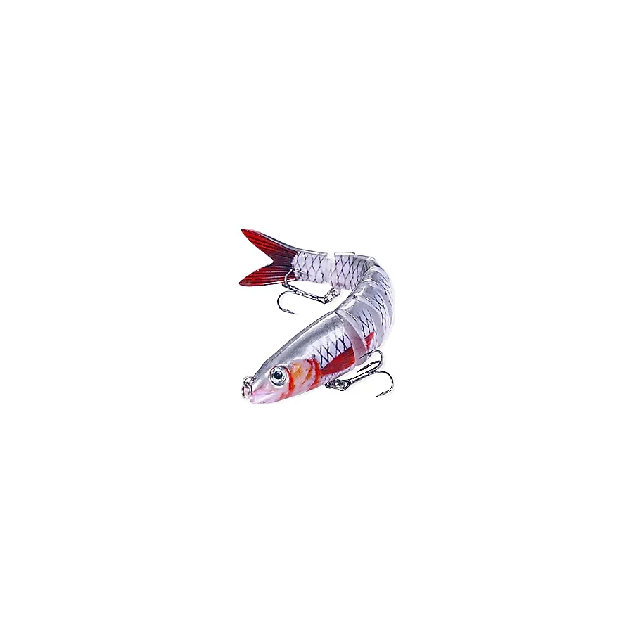 Valkyrie 8 Eklemli 3D Oynak Rapala 13.5gr Sahte Balık Yem Wobblers Swimbait Tuzlu ve Tatlı Su
