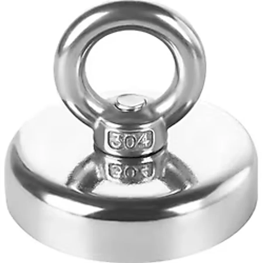 Valkyrie D25 19kg Fishing Magnet 25mm Askılı Güçlü Neodyum Mıknatıs