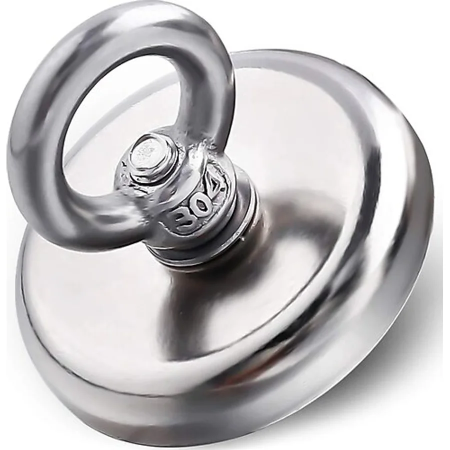 Valkyrie D36 Neodyum Mıknatıs 36mm 41kg Askılı Güçlü Fishing Salvage Magnet