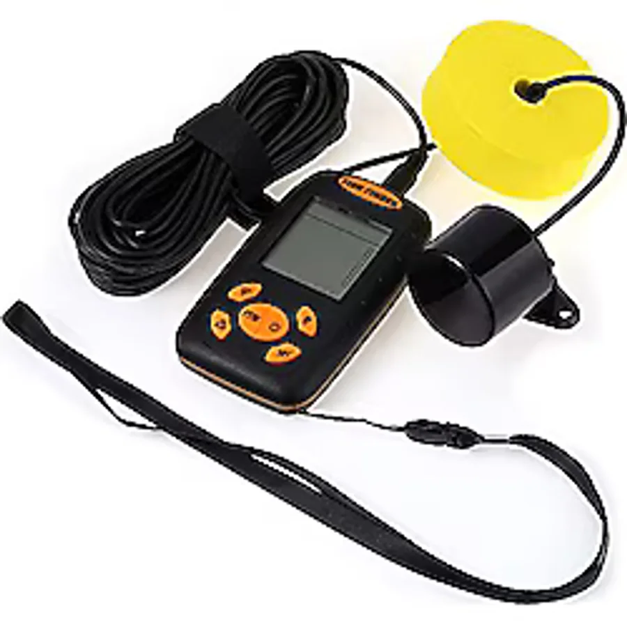 Valkyrie Dijital Balık Bulucu Ultrasonik Sonar Gps100mt Siyah