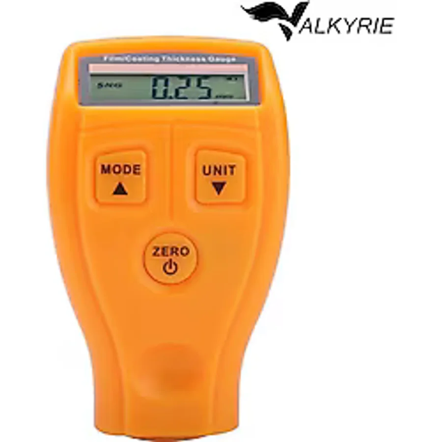 Valkyrie Dijital Kaplama Kalınlığı Ölçer 0-2000 m, Fe/nfe Modu, Lcd Ekran
