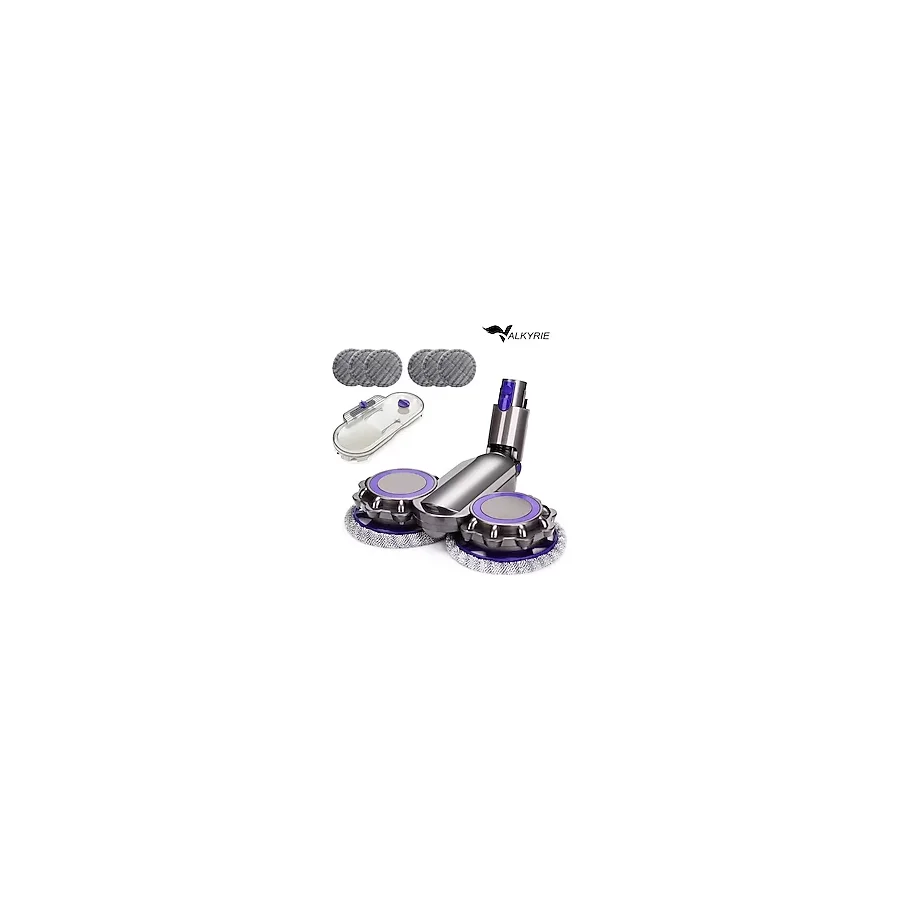 Valkyrie Dyson Uyumlu Paspas Başlığı Su Püskürtmeli Mop Başlık (V7/V8/V10/V11/V15) 6 Paspaslı - 1 Adet