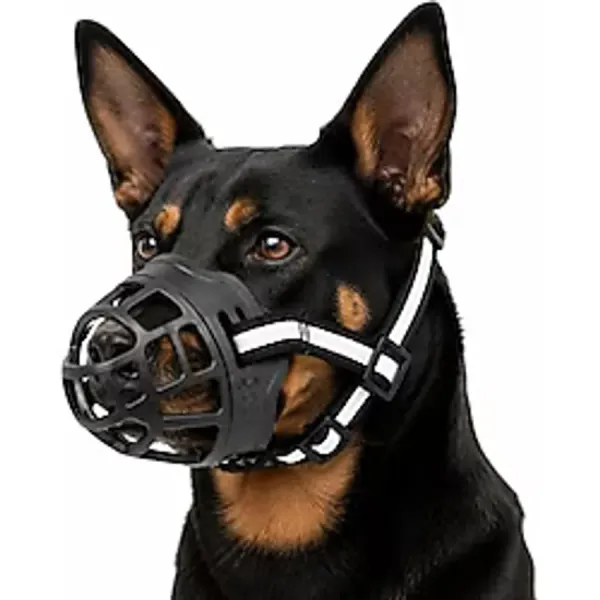 Valkyrie Köpek Ağızlığı Size 2 10-17 Kg Küçük Orta Irk Ayarlanabilir Nefes Alabilir Plastik Ağızlık