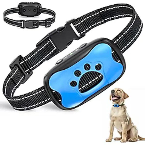 Valkyrie Köpek Havlama Önleyici Tasma Şarjlı Titreşim Ve Ses Uyarılı Ip67 Su Geçirmez Eğitim Tasması