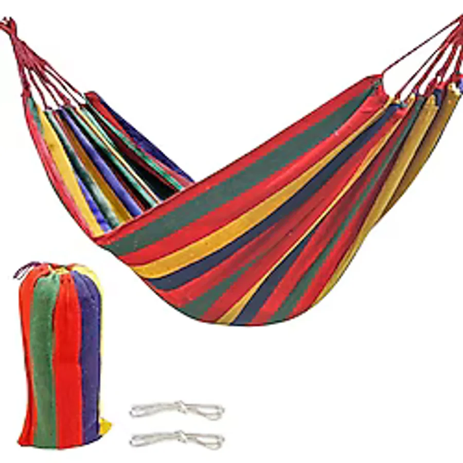 Valkyrie Tek Kişilik 240X80cm Çantalı Kanvas Hamak Çantalı