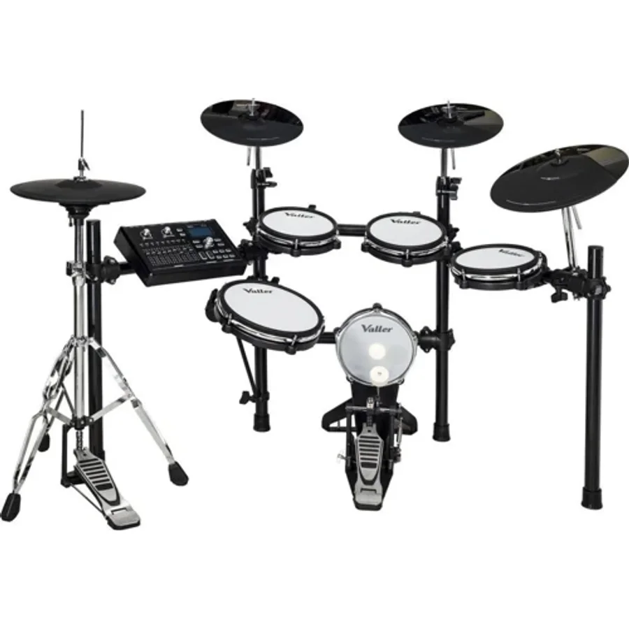 Valler XD480 Elektro Akustik Davul+ Kick Pedal