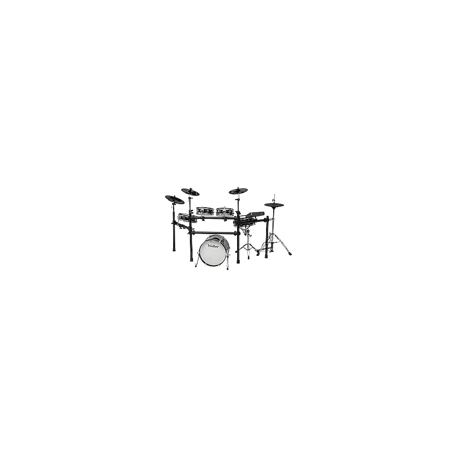 Valler XD660W Elektro Davul + Kick Pedal Seti - Tek Seçenek - Siyah