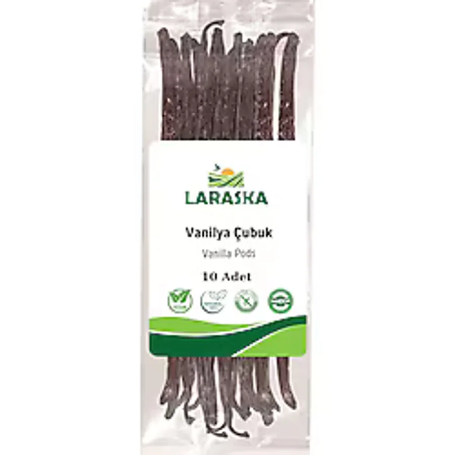 Vanilya Çubuk 10 Adet Doğal Gerçek Vanilya - Vanilla Pods 10qty