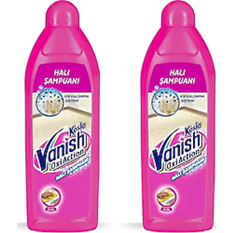 Vanish Kosla Zorlu Lekelere Özel Leke Çıkarıcı Halı Yıkama Şampuanı 850 ml (2 paketi)
