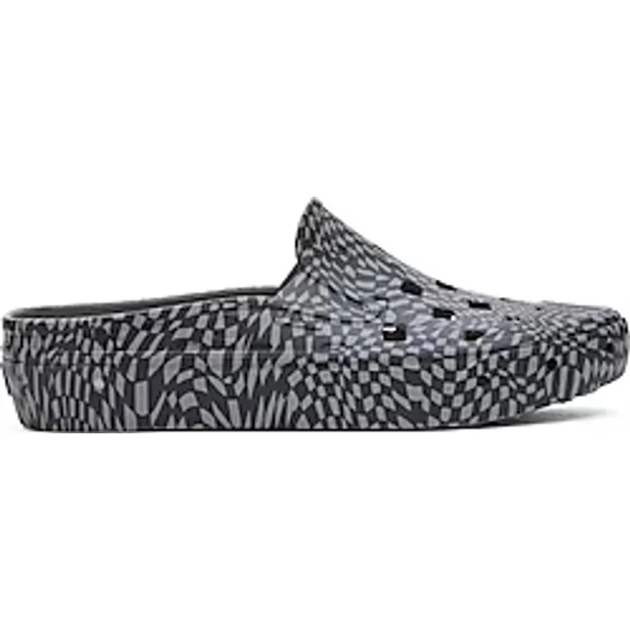 Vans Slip-On Mule VN0005V81741 Siyah-Gri Terlik