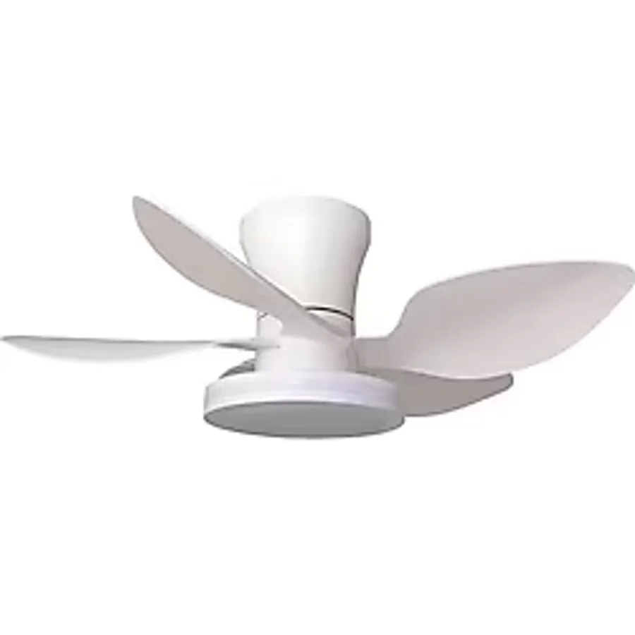 Vanti Beyaz 30 Watt LED Dekoratif Plastik Tavan Vantilatörü (VANTİ.KCF304)