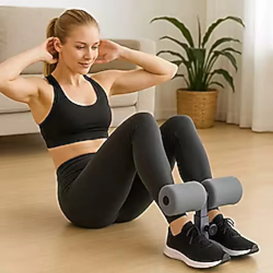 Vantuzlu Mekik Aleti - Karın Kası Çalıştırma ve Evde Spor Egzersiz Ekipmanı