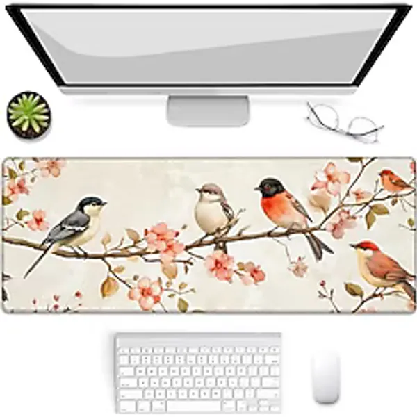 VANZEV Oyun Mouse Pad, Balık Mouse Pad, Masa Mat, Kaymaz Kauçuk Tabanlı Fare Altlıkları Bilgisayarlar için Dizüstü Bilgisayar Ofis Okul Ev Aksesuarları Dekor 80 cm x 30 cm