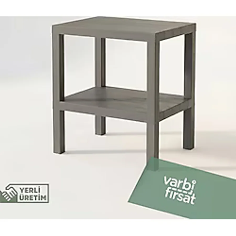 Varbifırsat 2 Katlı Bahçe Sehpası, Gazetelikli Masa, Havuz, Plaj, Balkon, Banyo, Mutfak Sehpası