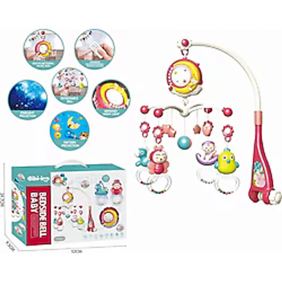 Vardem BIB-648A Işıklı Müzikli Kumandalı Bebek Dönencesi