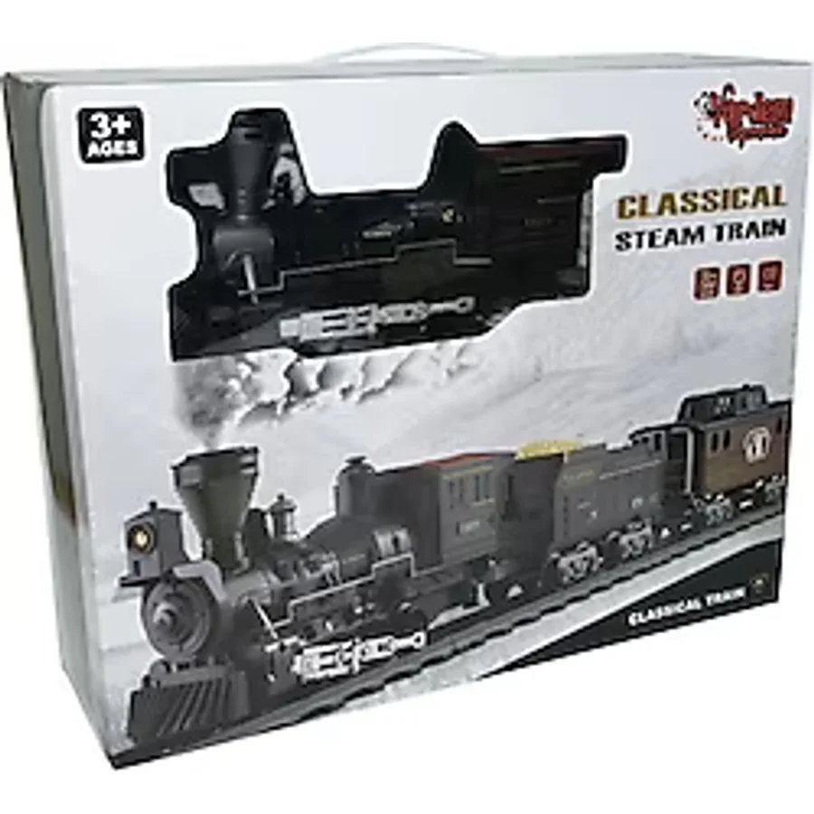 Vardem Işıklı ve Sesli Classic Buharlı Tren FF-1613A