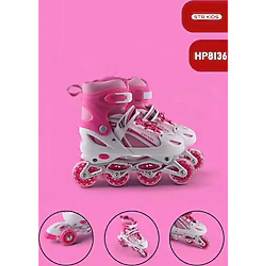 Vardem Oyuncak HP8136-S39-43 39/43 Kırmızı Paten 2 In 1