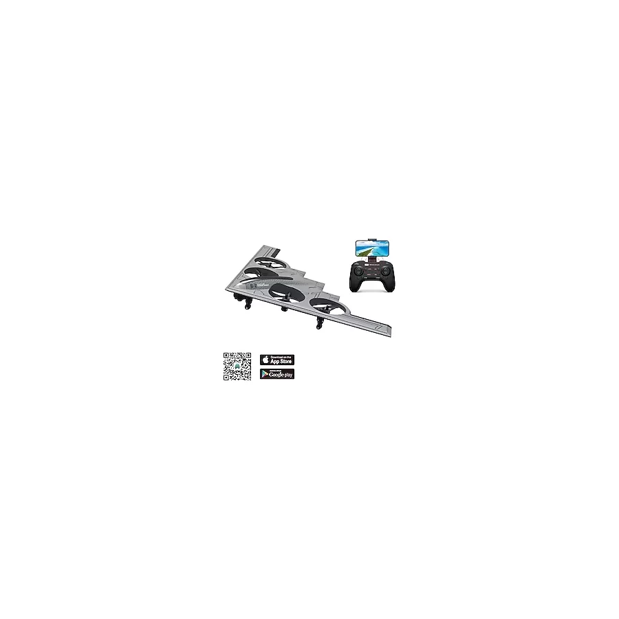 Vardem Oyuncak Vardem Vitrin Dolusu Uzaktan Kumandalı Full Fonksiyon 2.4g Şarjlı Kameralı Quadcopter Iha -Uçak-Helikopter