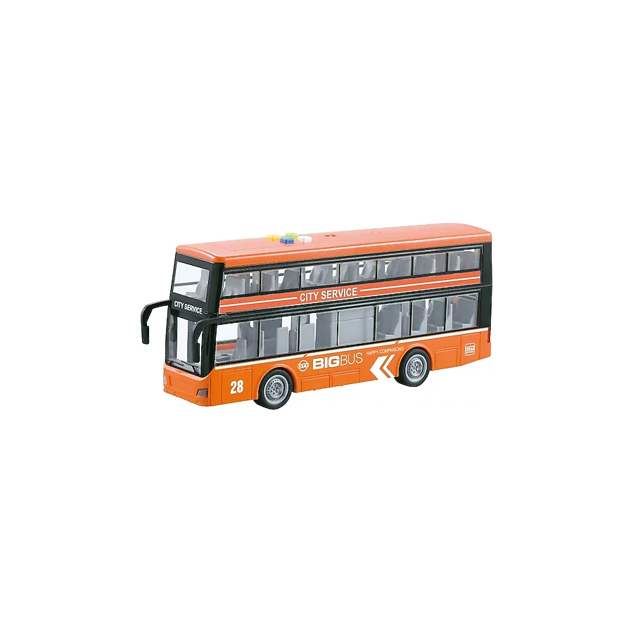Vardem WY912A-B 1:16 Sürtmeli Sesli Işıklı Çift Katlı Turist Otobüsü