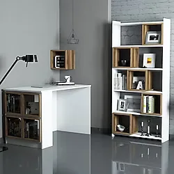 Variant Box Çalışma Masası ve Kitaplık Takımı