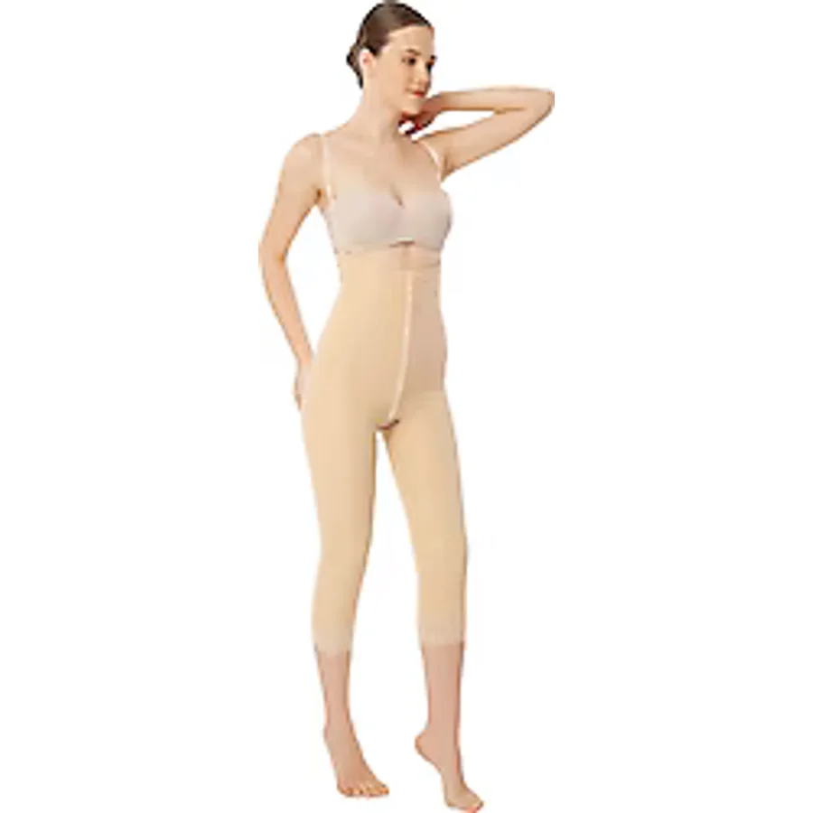Variteks REF 121 Agraflı Göğüs Altı Diz Altı Liposuction Korse