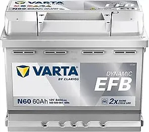 Varta Blue Dynamic N60 Start-Stop EFB 12 V 60 Ah 640 CCA Akü - 2025