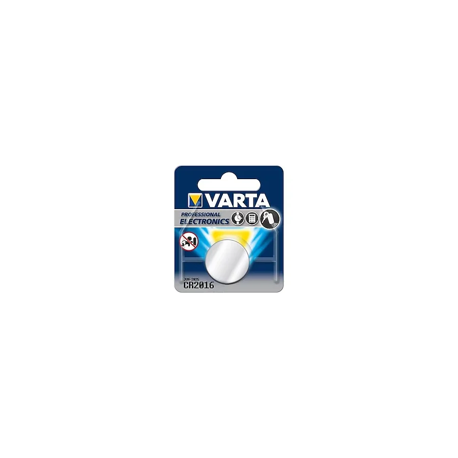 Varta CR2016 3 V 10'lu Lityum Düğme Pil