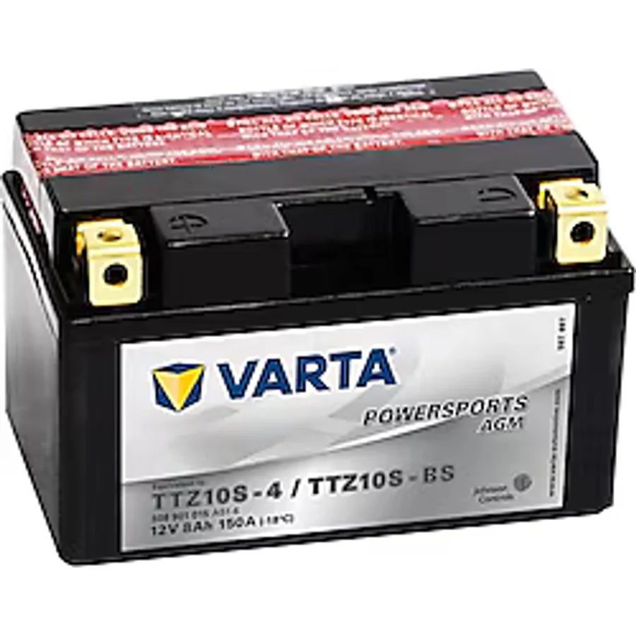Varta Powersports AGM TTZ10S-BS 12 V 8 Ah 150 CCA Motosiklet Aküsü