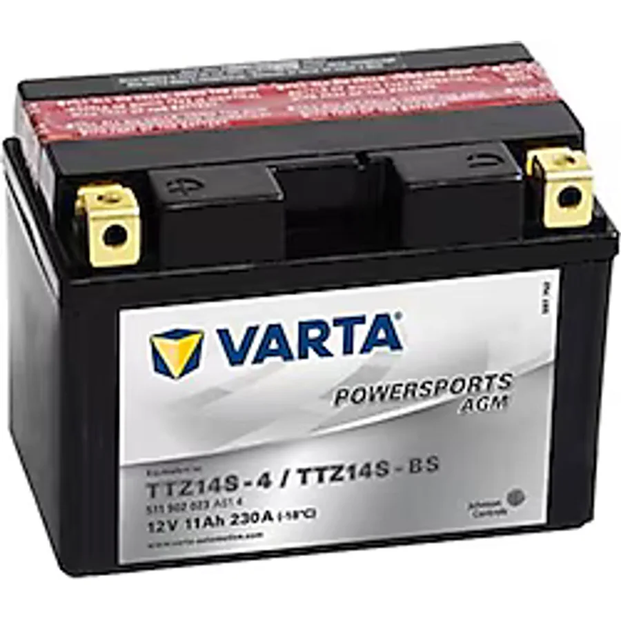 Varta Powersports AGM TTZ14S 12 V 11 Ah Motosiklet Aküsü