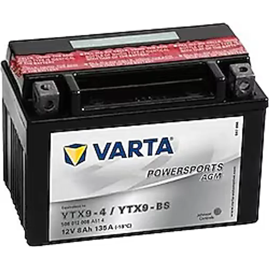 Varta Powersports AGM YTX9-BS 12 V 8 Ah Motosiklet Aküsü