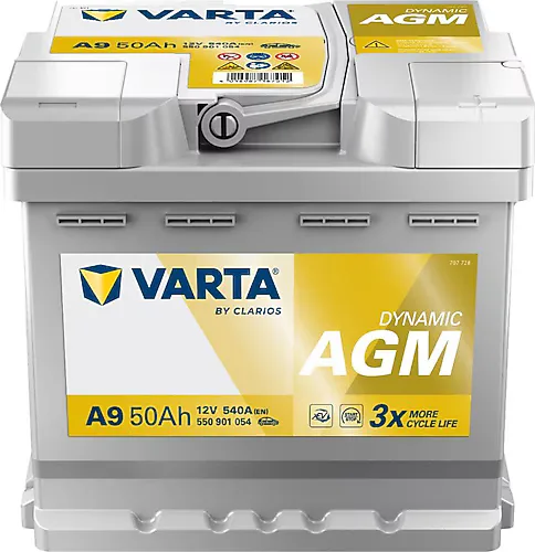 Varta Silver Dynamic A9 50 Ah 540 A Akü