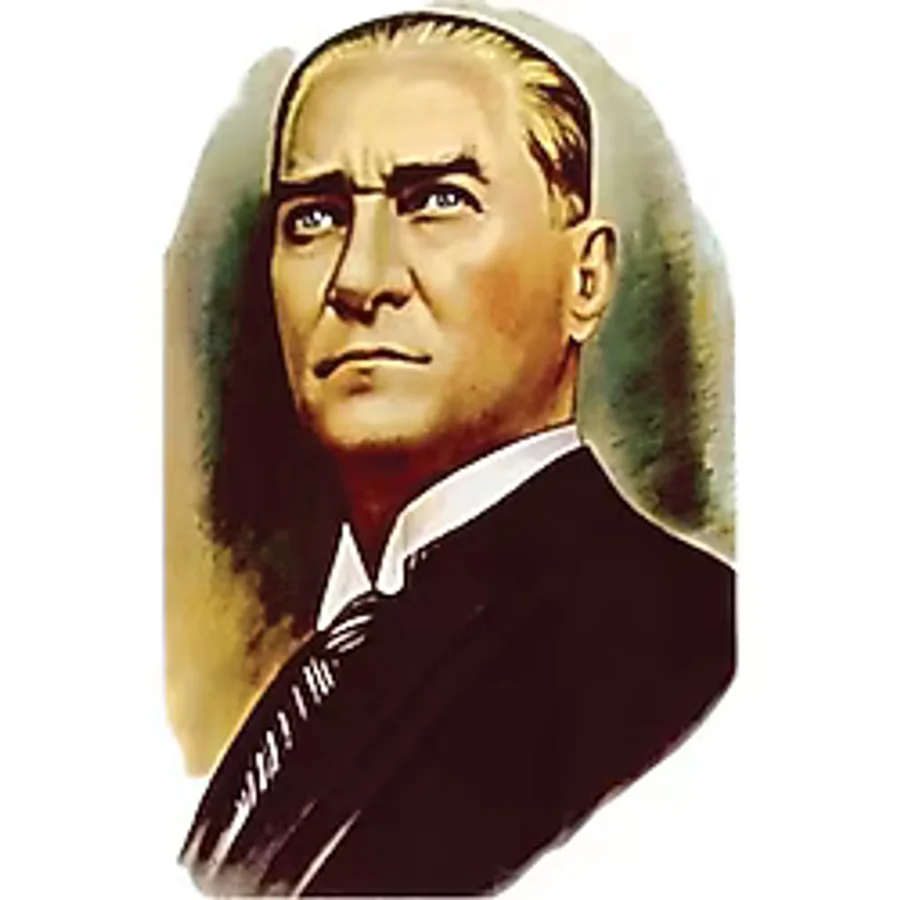 Vatan Bayrak Atatürk Posteri Raşel Kumaş No:5 200 x 300 cm