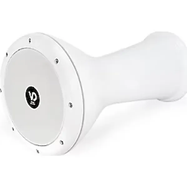 Vatan Solo Darbuka Beyaz Mısır Doumbek Davul Perküsyon Davul Kar Beyaz 44,5 cm - Çok Renkli