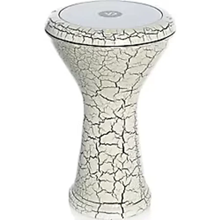 VATAN VD-3044 ÇÖMLEK ÇATLAK BOYALI DARBUKA BEYAZ