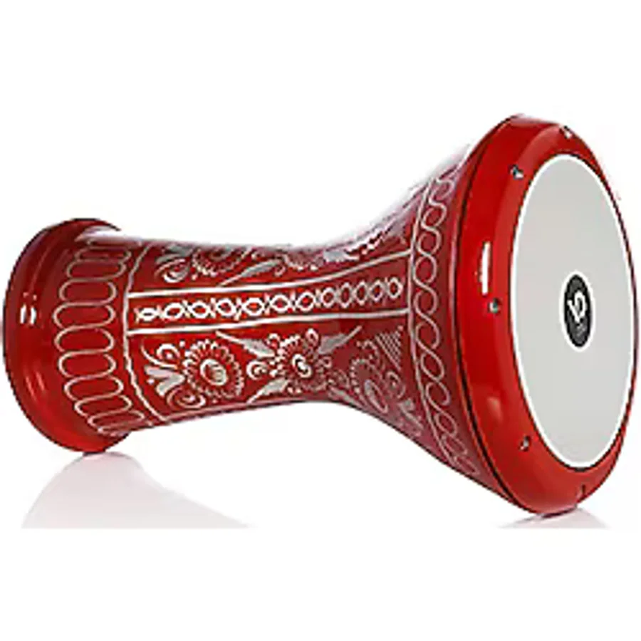 VD-3029K VATAN ÇÖMLEK DARBUKA ERZİNCAN İŞLEMELİ KIRMIZI
