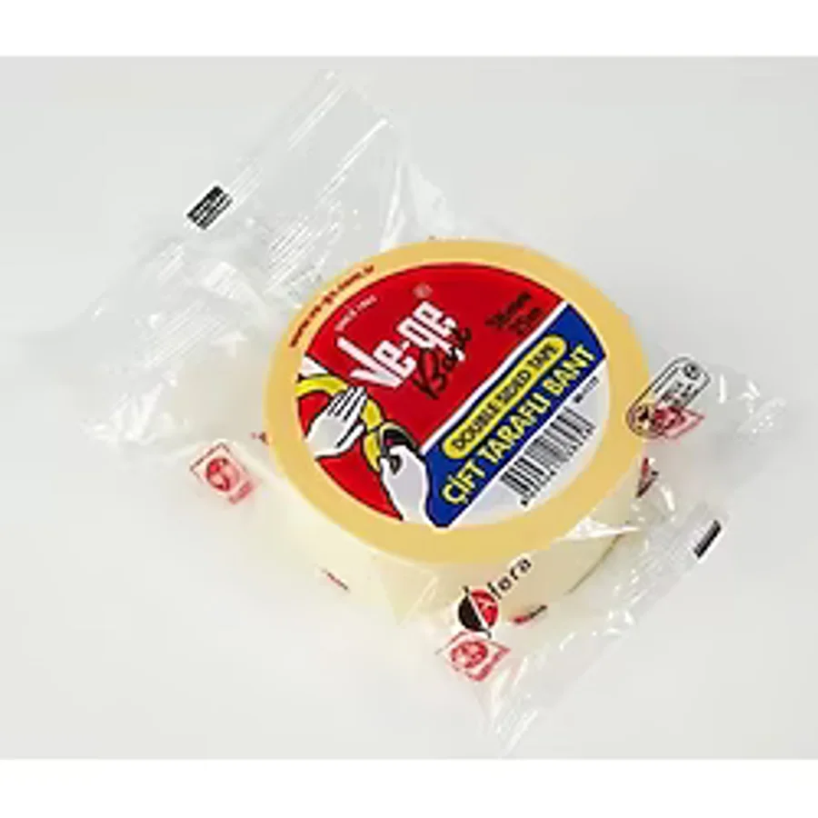 Ve-ge Çift Taraflı Bant - Halı Bandı - 36 Mm X 25 Metre - 1 Adet