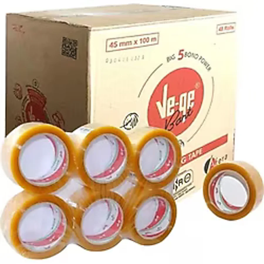 Ve-Ge Koli Bandı 45X100 Şeffaf (Aslan) 48 Adet