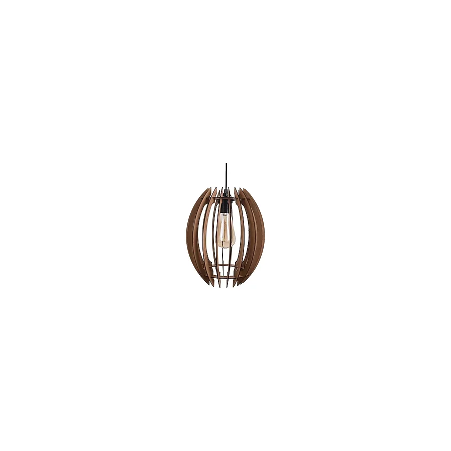 Vedemo Tekli Sarkıt Plywood Ahşap Avize - 1