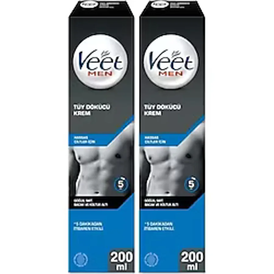 Veet Men Tüy Dökücü Krem Hassas 200 ml 3 Adet