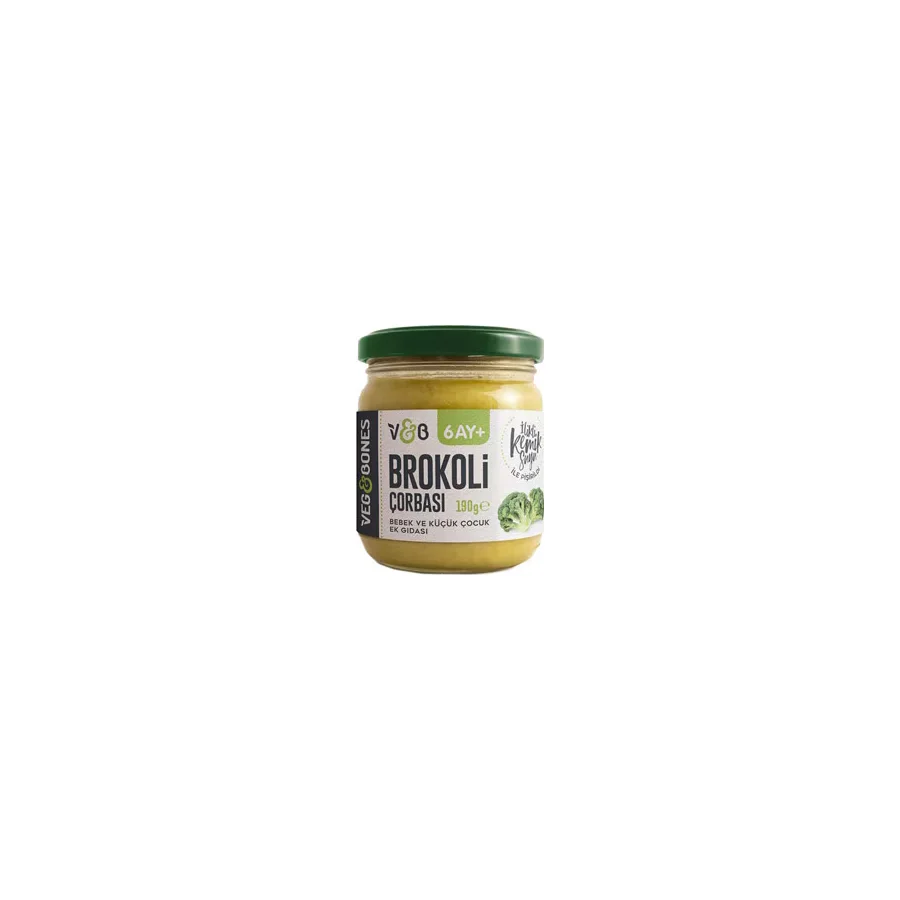 Veg&Bones İlikli Kemik Suyu Brokoli Çorbası 190 gr