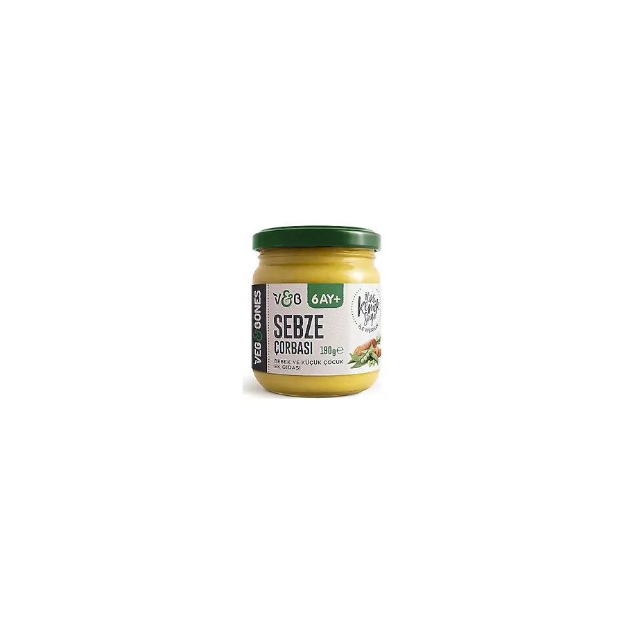 Veg&Bones İlikli Kemik Suyu Sebze Çorbası 190 gr
